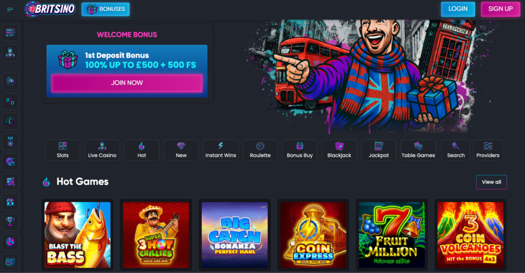 Britsino European Online Casino